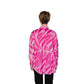 Pink Polyester Blouse