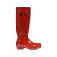 Red Recycled Polyester Ankle