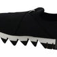 Black Shark Neoprene Stretch Sneakers Shoes
