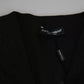 Black Lace Waistcoat Slim Vest Silk Top