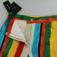 Multicolor Flared Riga Pittorica Pants