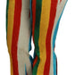 Multicolor Flared Riga Pittorica Pants