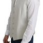 Off-White Cotton Silk Formal Coat Vest