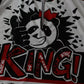 White King Panda Polyester T-shirt Top