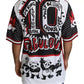White King Panda Polyester T-shirt Top