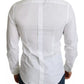 White Formal Tuxedo Dress GOLD Shirt