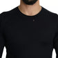 Black Cashmere Crew Neck Sweatshirt Sweater