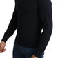 Black Cashmere Crew Neck Sweatshirt Sweater