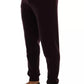 Purple Cashmere Gym Training Sport Pants