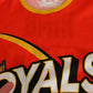 Orange Royals Print Round Neck T-shirt