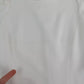 White Viscose Stretch Short Sleeves Blouse Top