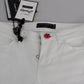 White Cotton Distressed Pretty Fit Denim Jeans
