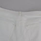 White Cotton Distressed Pretty Fit Denim Jeans