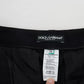 Black Virgin Wool Stretch Skinny Pants