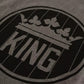 Gray Crown King Cotton Pullover Sweater