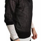 Black White Shirt One Piece Pullover Sweater