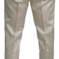 Beige Wool Crème 3 Piece SICILIA Shawl Suit
