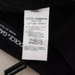 Black Cotton Stretch Skinny Denim Jeans