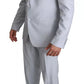 Light Blue SICILIA Wool 3 Piece Suit