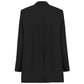 Black Recycled Polyester Men Trench Coat