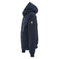 Blue Polyester Men Jacket