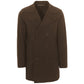 Brown Recycled Polyester Men Jacket