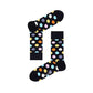 Black Cotton Sock