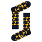 Black Cotton Sock