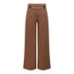 Brown Polyester Pant