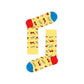 Yellow Cotton Sock