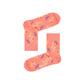 Orange Cotton Sock