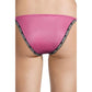 Pink Polyester Swim Brief