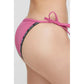 Pink Polyester Swim Brief