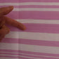 Pink White Striped Cannes Wrap Shawl Scarf