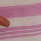 Pink White Striped Cotton Wrap Shawl Scarf