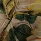 Multicolor Silk Floral Print Long Maxi Dress