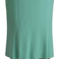 Mint Green Viscose Pencil Cut Midi Skirt