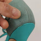Blue Glittered Strappy Heels Sandals Shoes