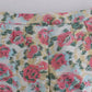 White Pink Floral Brocade Pants