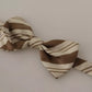 Multicolor Patterned Adjustable Neck Bow Tie Men