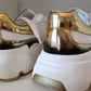 White Gold DAYMASTER Leather Sneakers Men Shoes