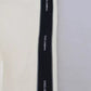 White High Waist Tapered Wool Pants