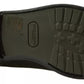 Green Leather Rubber Sole Dress Shoes
