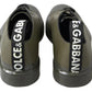 Green Leather Rubber Sole Dress Shoes