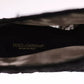 Black Crystal Lace Booties Stilettos Shoes