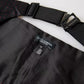 Black Silk Dotted Waist Tuxedo Belt Cummerbund