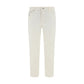 Jeans with turn-up hem