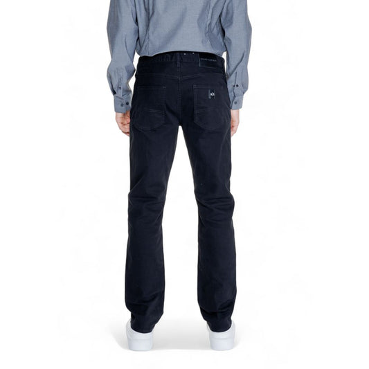 Black Cotton Skinny Pant