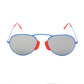 Blue Metal Sunglasses