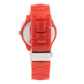 Red Polyethylene Dress Watches